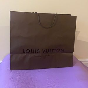 LV large paper bag